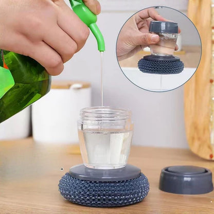 2 in 1 Liquid Soap Dispensing Palm Brush (BUY 1 GET 1 FREE 😍)